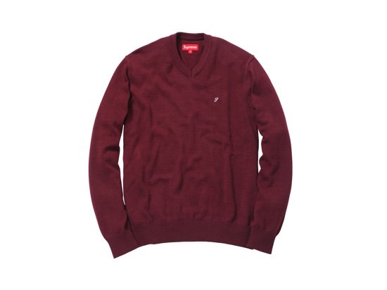 Supreme - V-Neck Sweater - UG.SHAFT