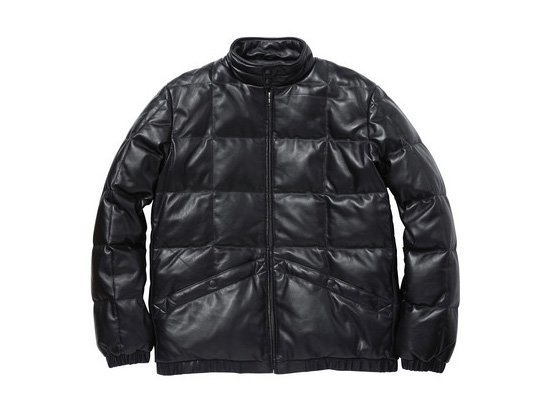 Supreme - Leather Down Jacket - UG.SHAFT
