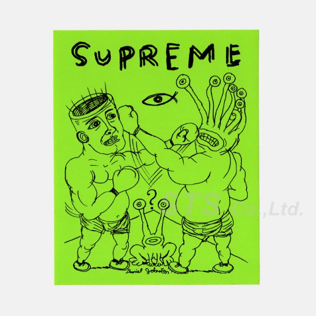 Supreme - Daniel Johnston Eternal Fight Sticker