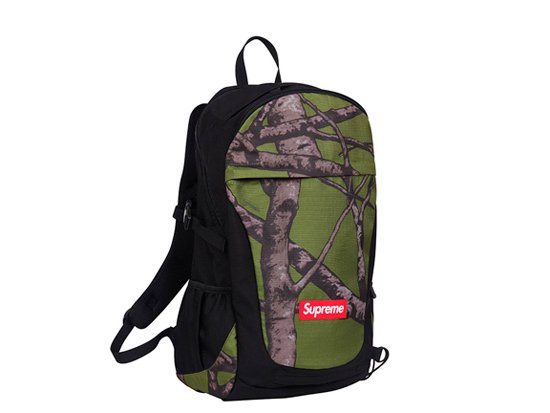 サイズフリーsupreme 2012 backpack olive tree camo - バッグ