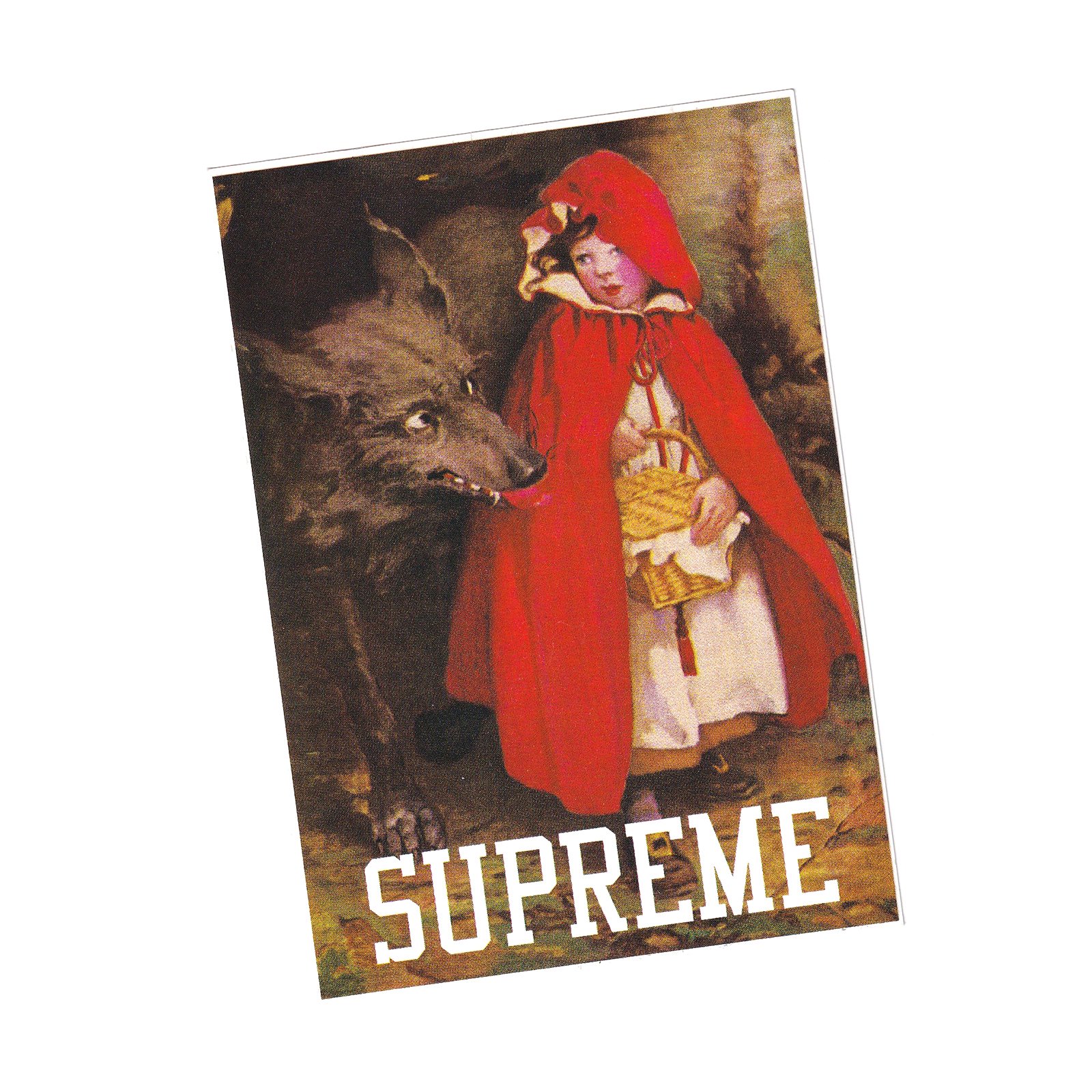 Supreme - Red Riding Hood Sticker - UG.SHAFT