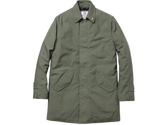 Supreme 12aw Army Trench Coat