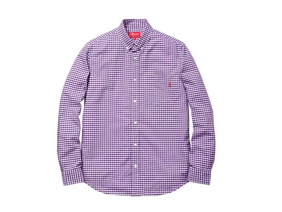 Supreme - Gingham Oxford Shirt - UG.SHAFT