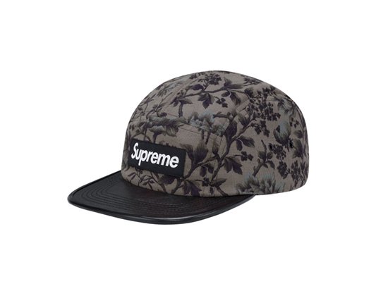 Supreme - Liberty Pinwale Cord w/ Leather Visor Camp Cap - UG