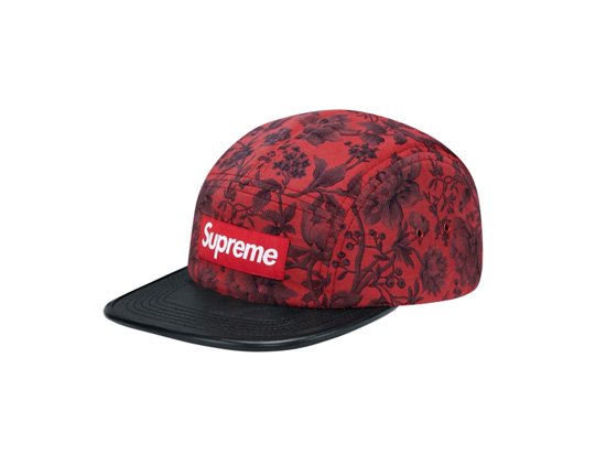 Supreme - Liberty Pinwale Cord w/ Leather Visor Camp Cap - UG