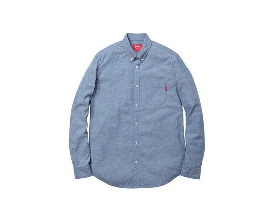 Supreme - Speckled Chambray Shirt - UG.SHAFT