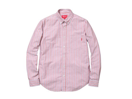 Supreme - Striped Oxford Shirt - UG.SHAFT