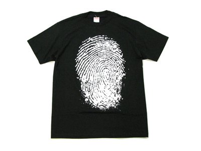 Supreme - Finger Print Tee - UG.SHAFT