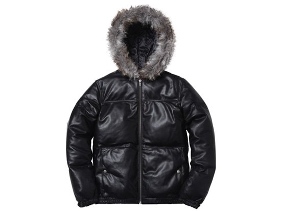 Supreme - Leather Down Jacket - UG.SHAFT