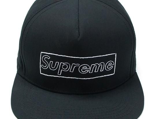 Supreme - KAWS Box Logo 5-Panel/Black【USED】状態C - UG.SHAFT