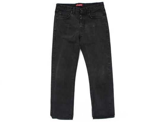 Supreme - Rigid Slim Black Jean/W34【USED】状態B - UG.SHAFT