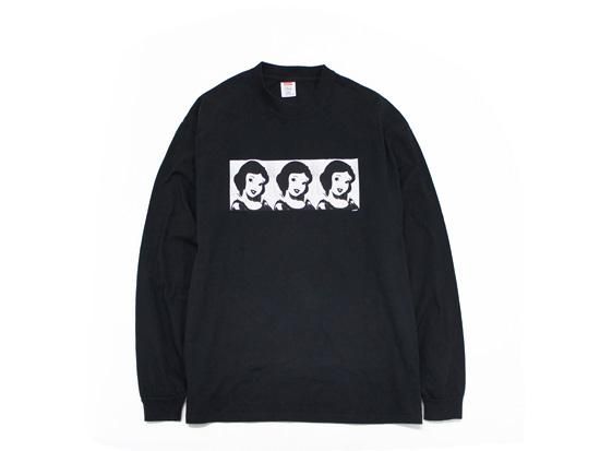 Supreme - Snow White L/S Tee/Black/XL【USED】状態B - UG.SHAFT