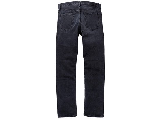 Supreme - Stone Washed Black Slim Jean - UG.SHAFT