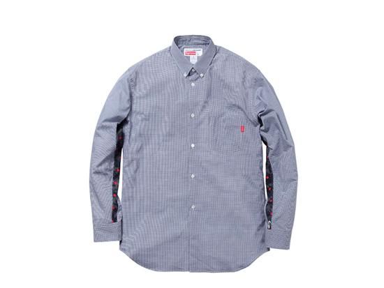 Comme des Garcons SHIRT/Supreme L/S Gusset Shirt - UG.SHAFT