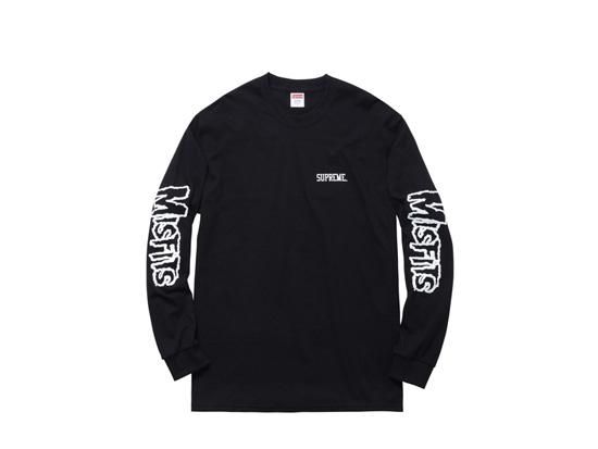 Supreme - Misfits Logo L/S Tee - UG.SHAFT