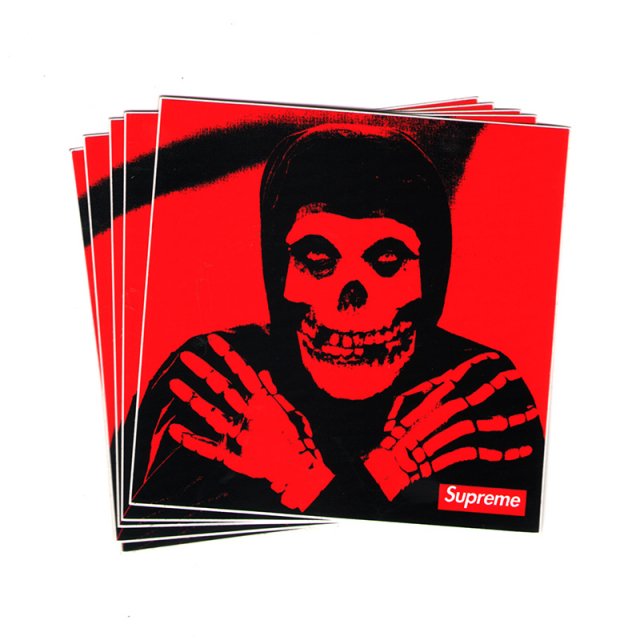Supreme - Misfits Crimson Ghost Sticker