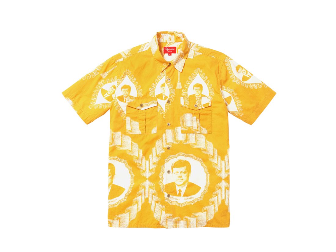 supreme JFK 半袖シャツ - www.stedile.com.br