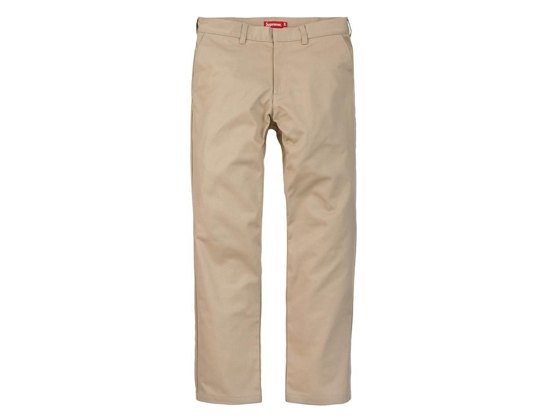 30センチ股下SUPREME シュプリーム Work Pant #A チノロング ワーク