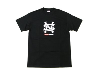 込 SUPREME NEIGHBORHOOD SNロゴ Tシャツ 黒 L