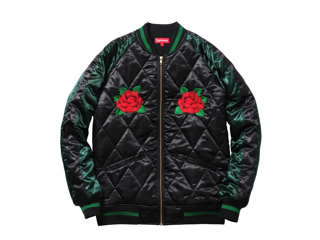 Supreme - Quilted Satin Bomber - UG.SHAFT