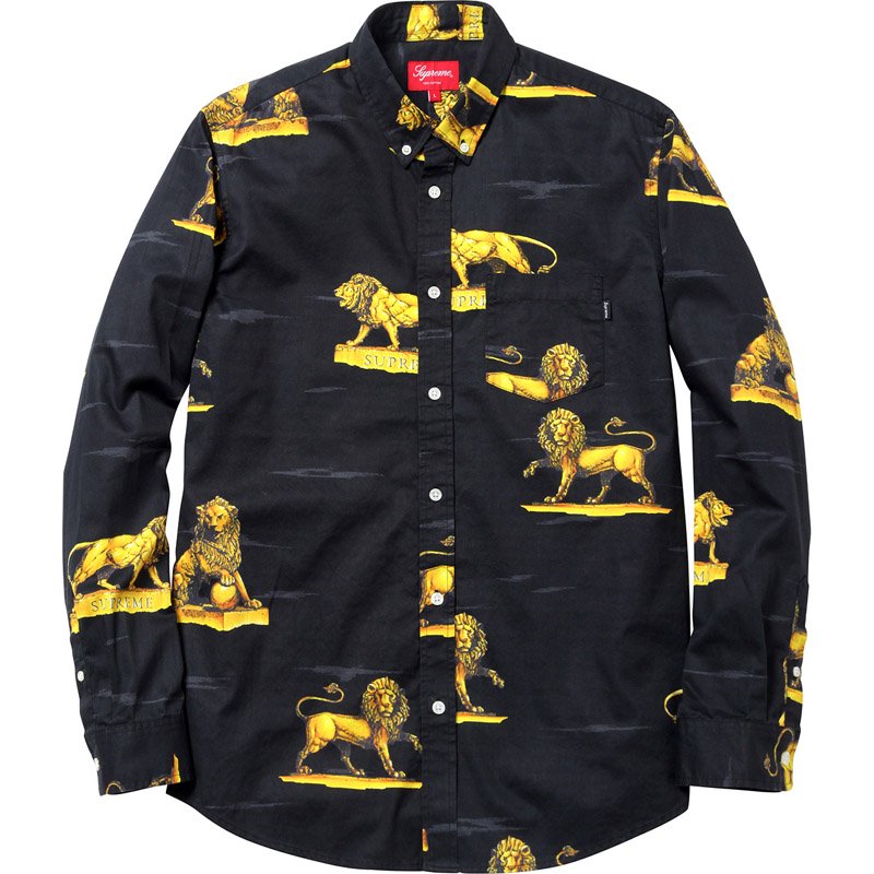 Supreme - Lions Shirt - UG.SHAFT
