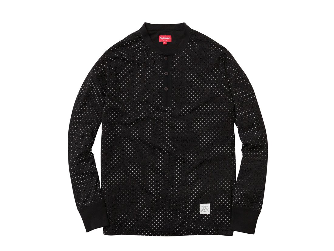 Supreme - Polka Dot Thermal Henley - UG.SHAFT