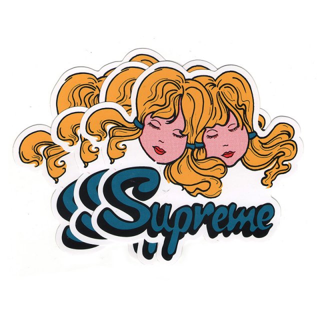 Supreme - Twins Sticker