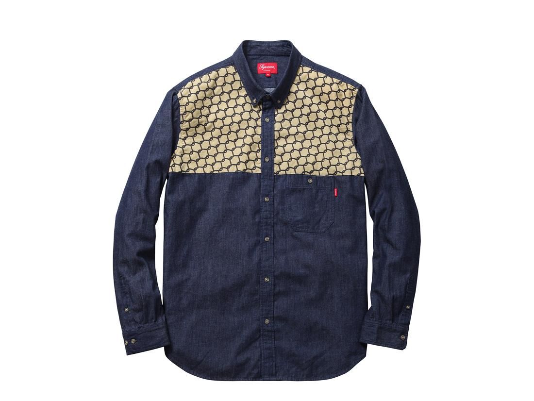 Supreme - Denim Corduroy Shirt - UG.SHAFT