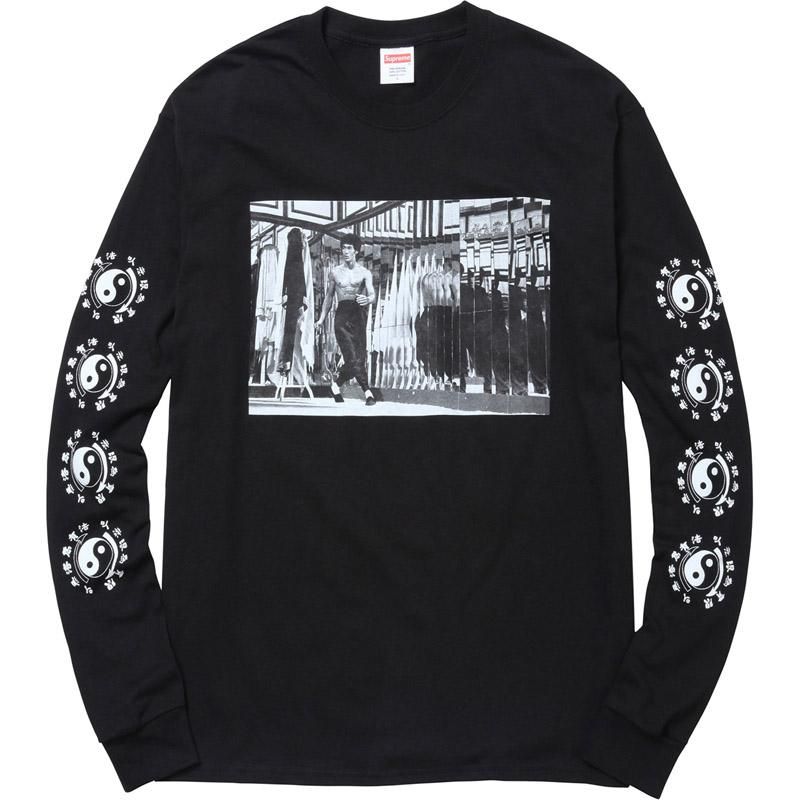 Supreme Bruce Lee Mirrors L/S Tee Lサイズ39sdon