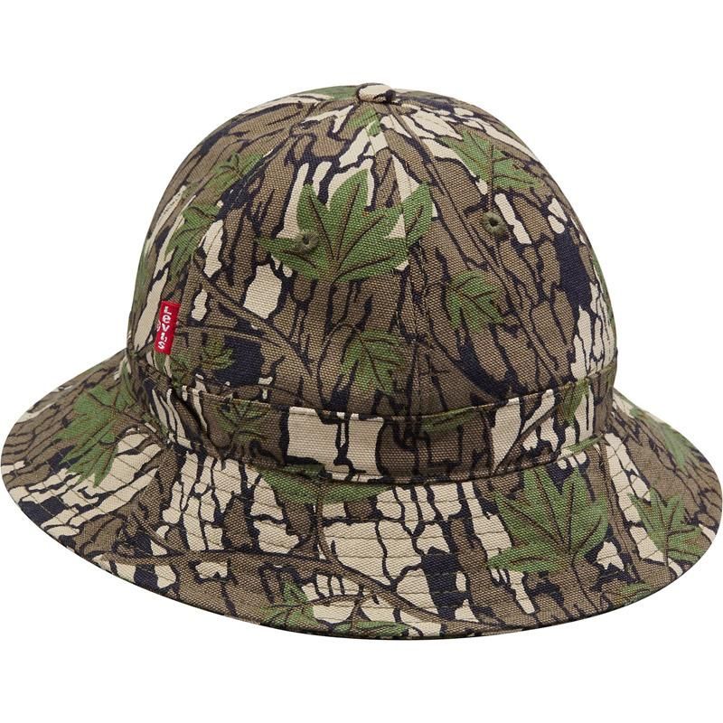 新品】 Supreme シュプリーム Levi´s Camoflage Canvas Bell Hat 帽子