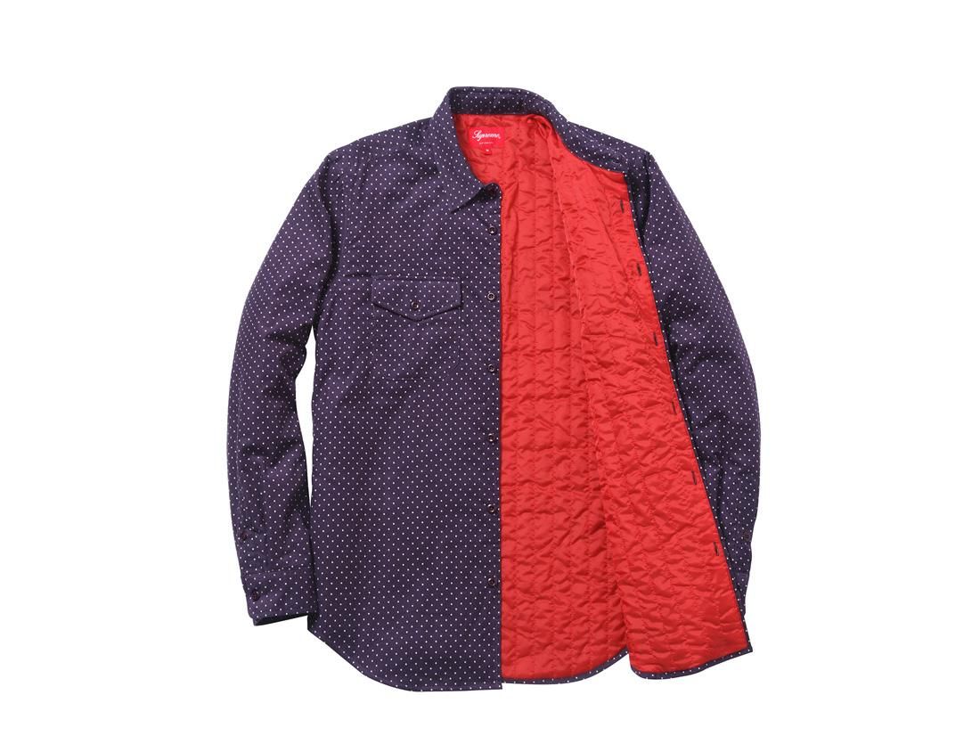 Supreme - Corduroy Polka Dot Quilted Shirt - UG.SHAFT