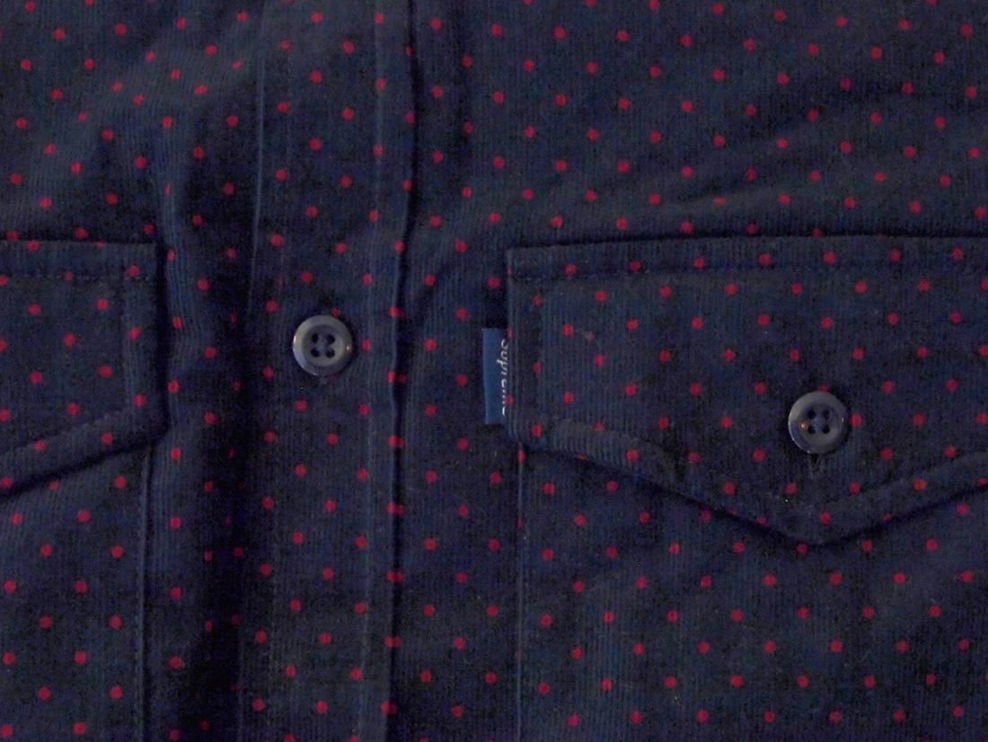 Supreme - Corduroy Polka Dot Quilted Shirt - UG.SHAFT