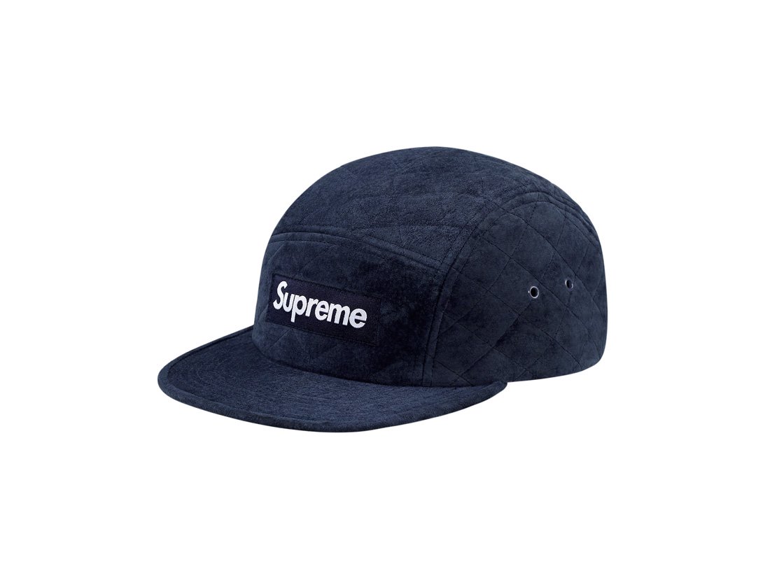 Supreme - Quilted Suede Camp Cap - UG.SHAFT