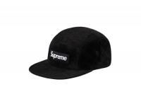 Supreme - Quilted Suede Camp Cap