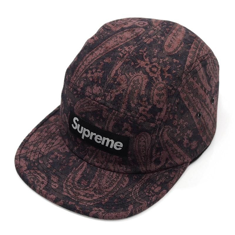 【新品】Supreme シュプリーム ペイズリー キャンプ キャップ