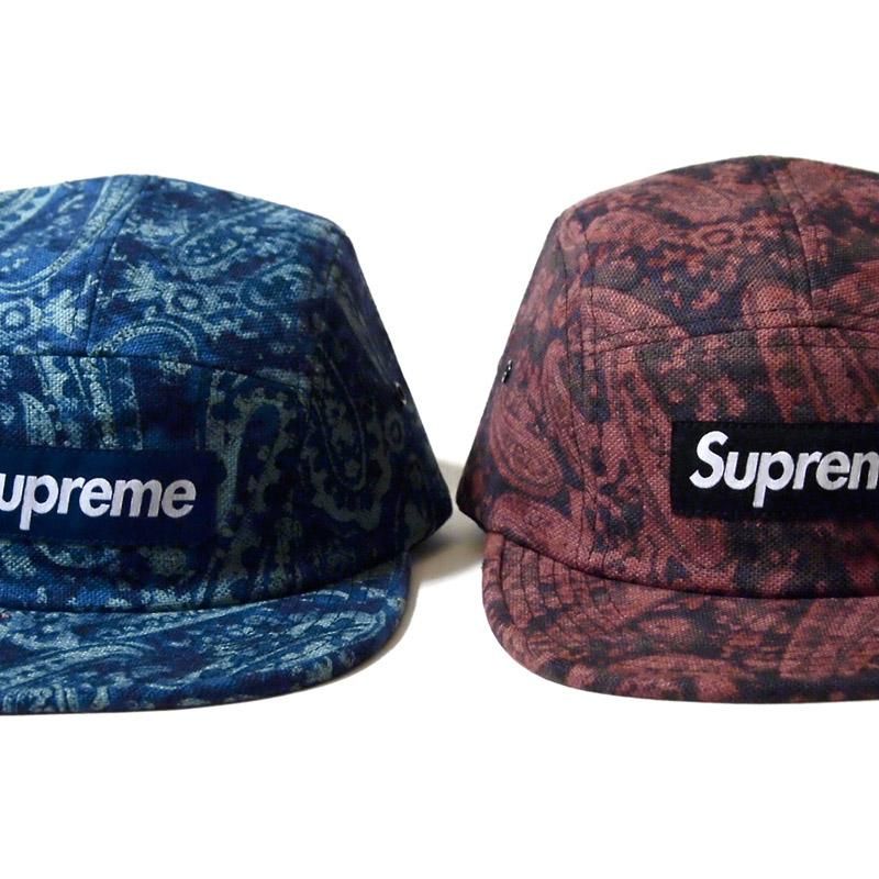 安い直販店 Supreme Multi Paisley Camp Cap эγ キャップ