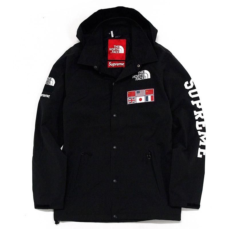 14ss Supreme north face MAP 地図　ジャケット　m