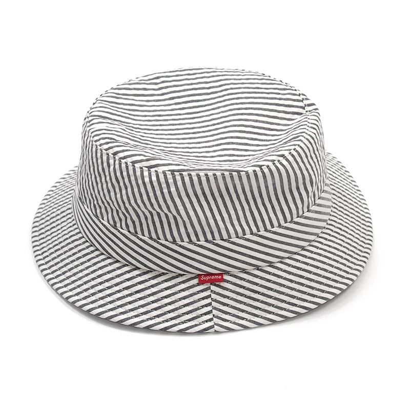 Brooks Brothers/Supreme Seersucker Bucket Hat - UG.SHAFT