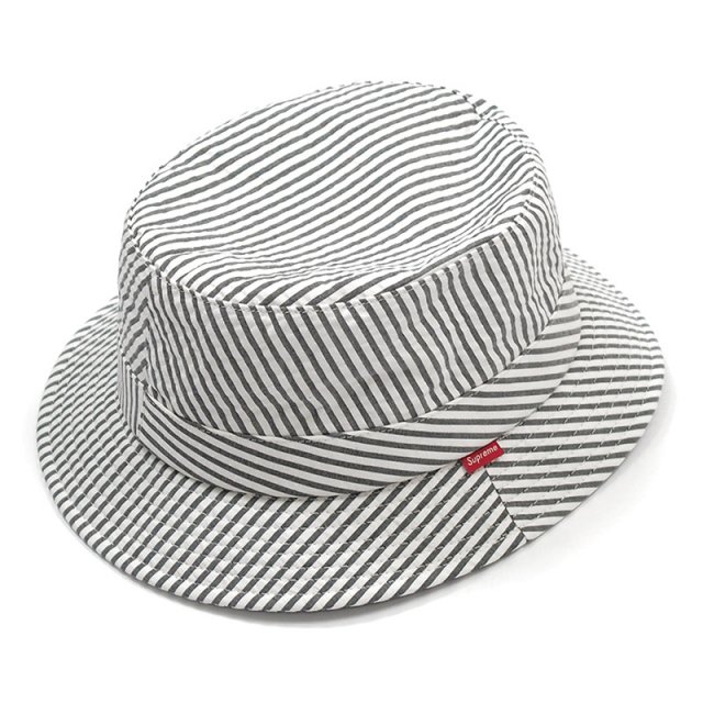 Brooks Brothers/Supreme Seersucker Bucket Hat