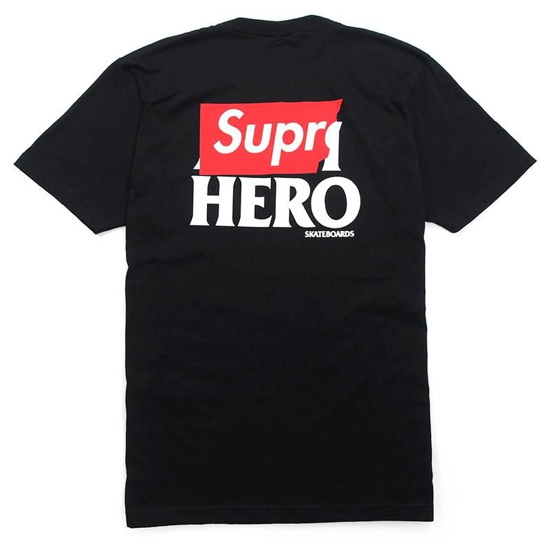 Supreme ANTIHERO Logo Pocket Teeアンチヒーロー