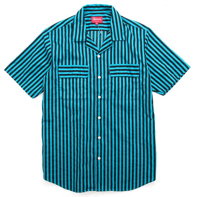 Supreme - Striped Garage Shirt