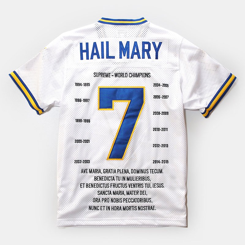 Supreme - Hail Mary Football Top - UG.SHAFT