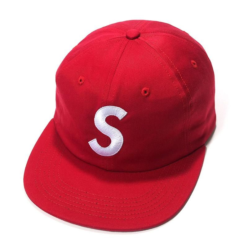 supreme S logo cap box logo s logo