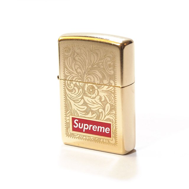 Supreme - Engraved Brass Zippo
