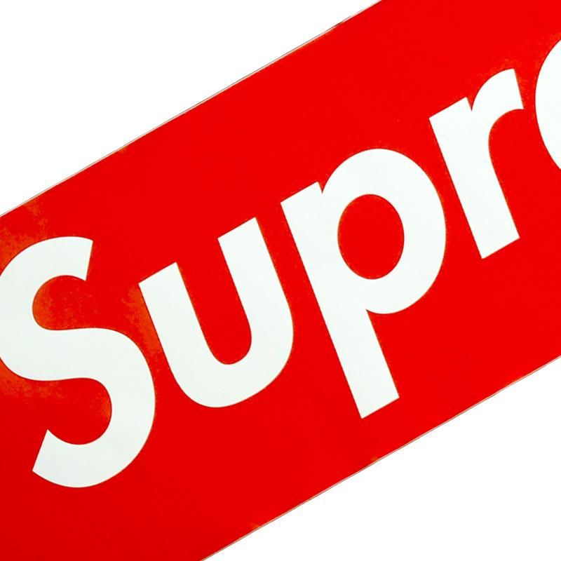 Supreme big sticker sale