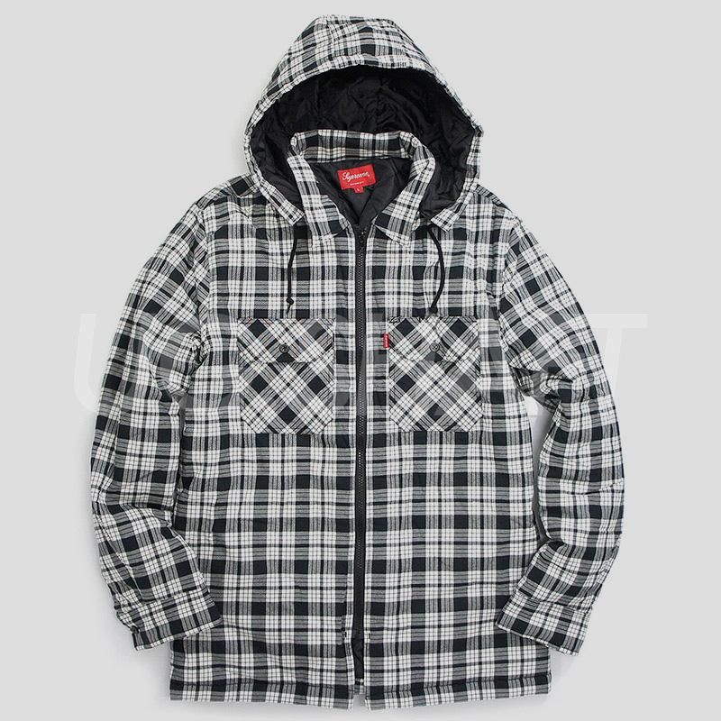 Supreme - Quilted Zip Flannel Shirt - UG.SHAFT