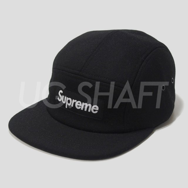 Supreme - Fitted Wool Knit Camp Cap