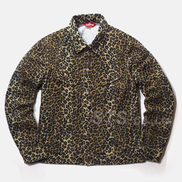 Supreme - Leopard Denim Jacket