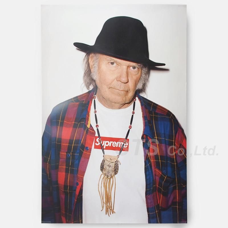 Neil young 2025 supreme poster