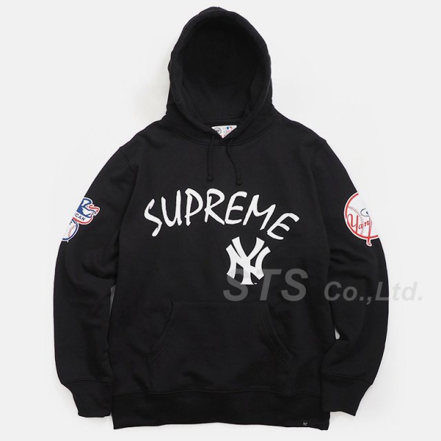 New York Yankees/Supreme/'47 Brand Hooded Sweatshirt